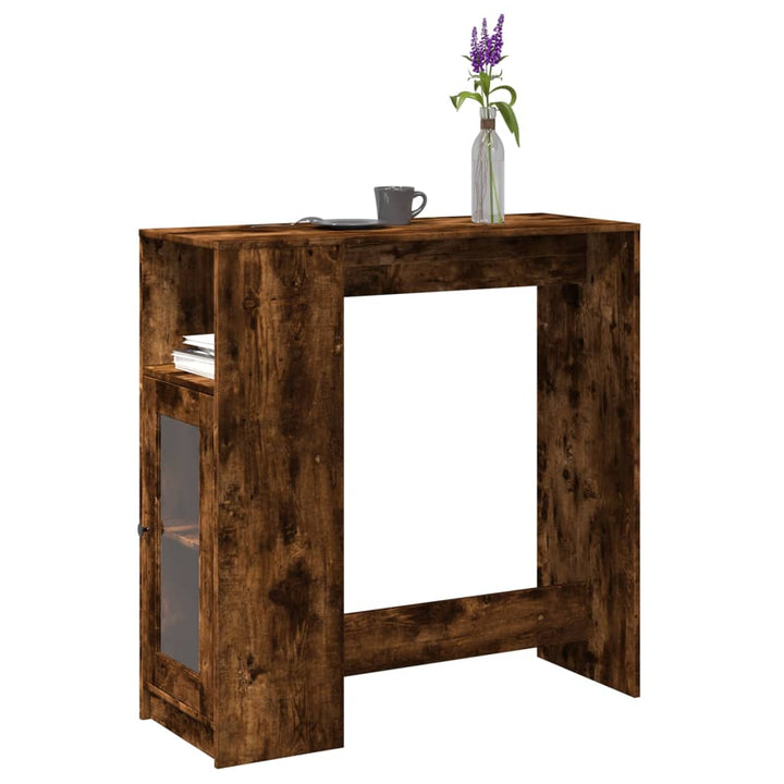 Barbord Med Ställ 101X40X103,5 Cm Konstruerat Trä
