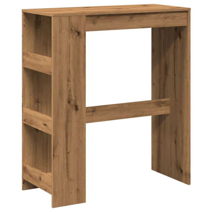 Barbord Med Ställ Artisian-Ek 90X40X103,5 Cm Konstruerat Trä