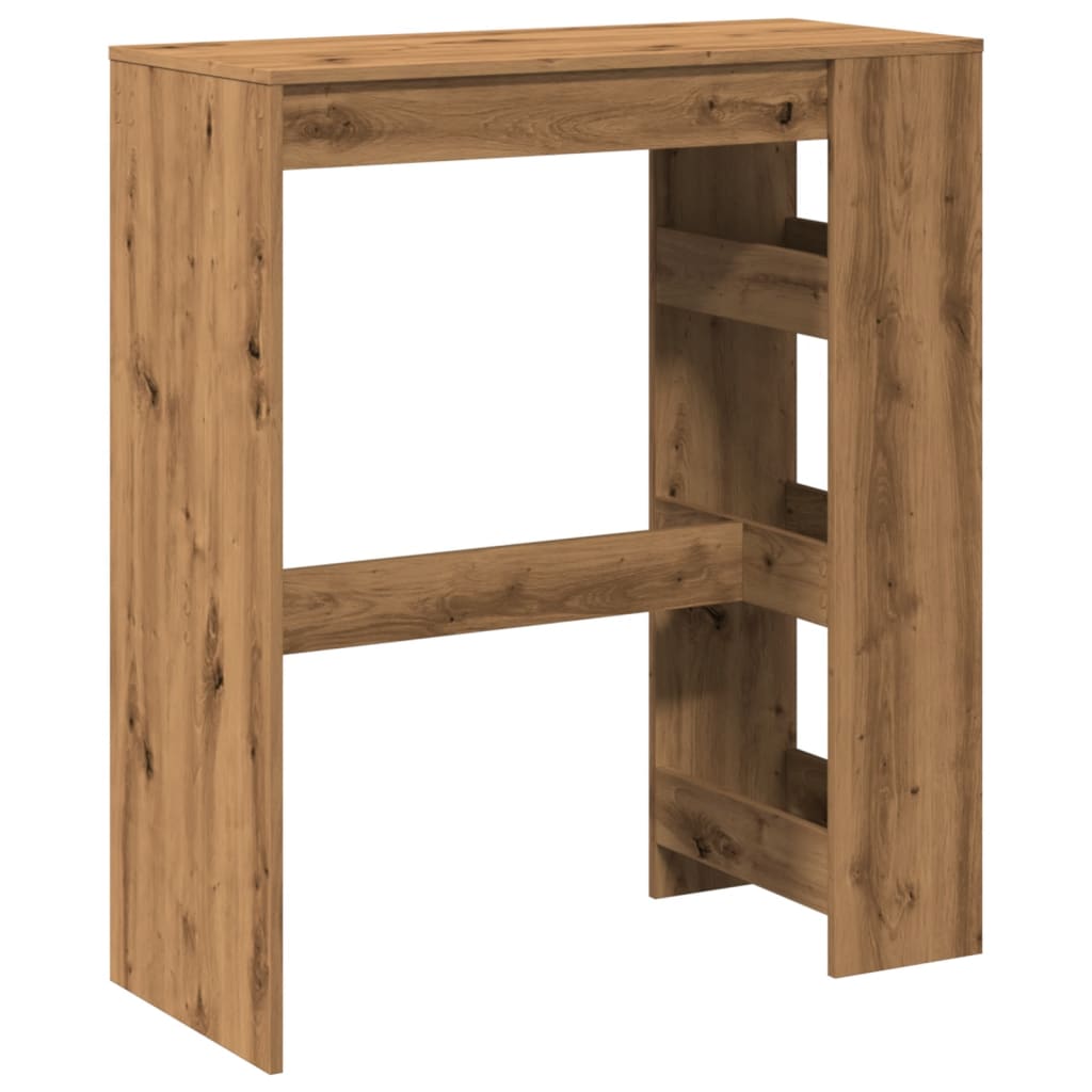 Barbord Med Ställ Artisian-Ek 90X40X103,5 Cm Konstruerat Trä