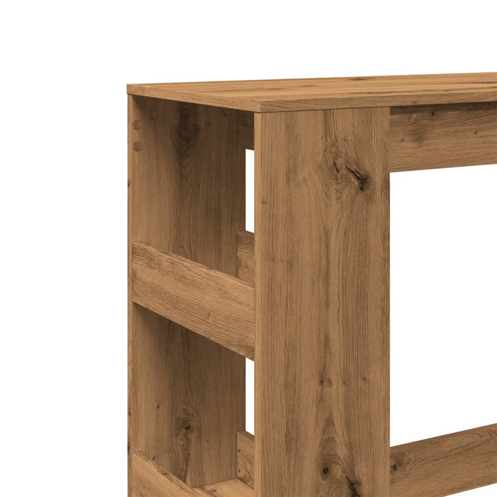 Barbord Med Ställ Artisian-Ek 90X40X103,5 Cm Konstruerat Trä