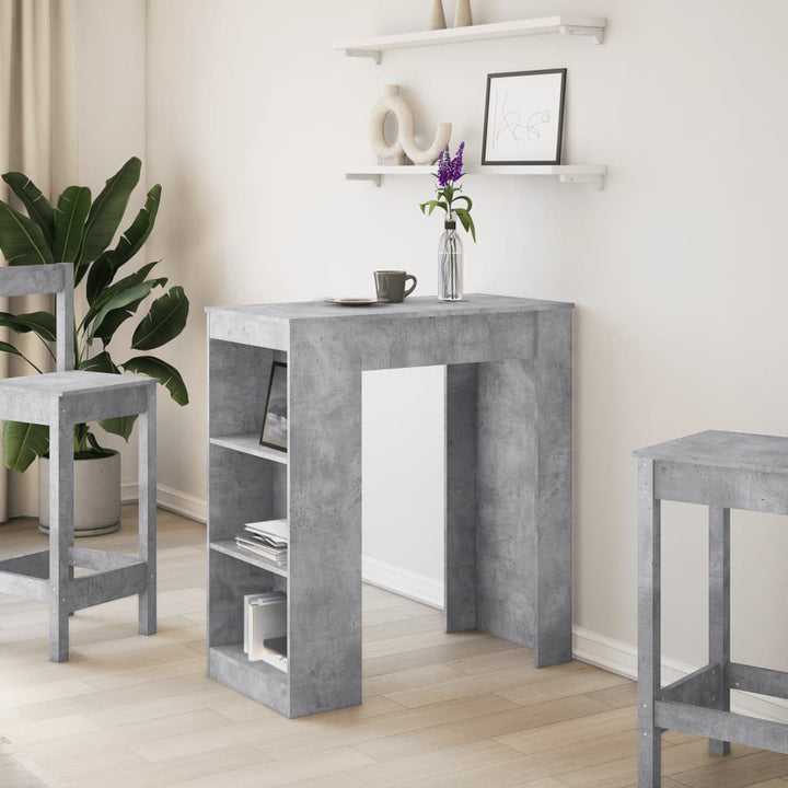 Barbord Med Ställ 95X47X103,5 Cm Konstruerat Trä