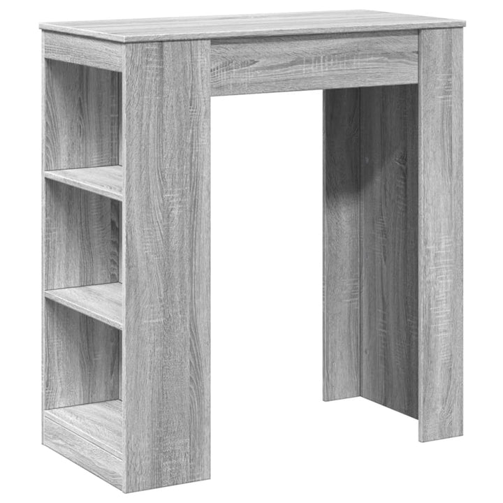 Barbord Med Ställ 95X47X103,5 Cm Konstruerat Trä