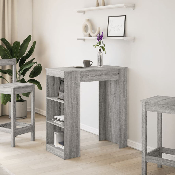 Barbord Med Ställ 95X47X103,5 Cm Konstruerat Trä