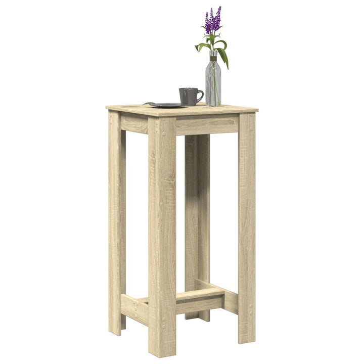 Barbord 102X50X103,5 Cm Konstruerat Trä