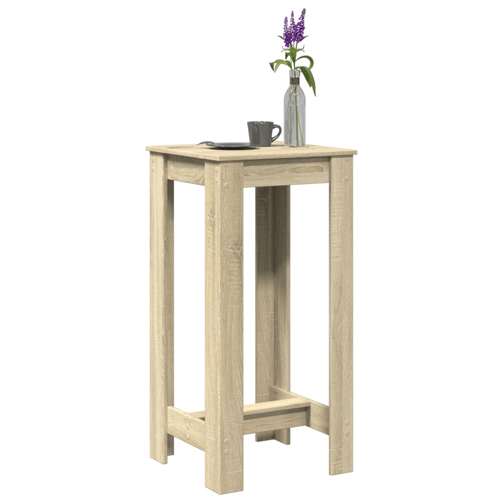 Barbord 102X50X103,5 Cm Konstruerat Trä