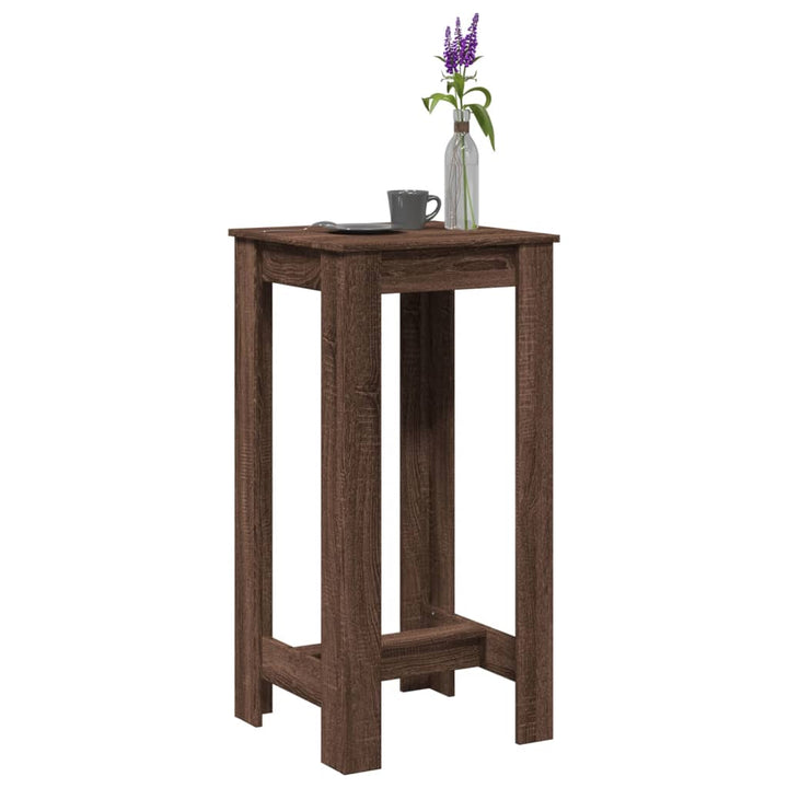 Barbord 102X50X103,5 Cm Konstruerat Trä