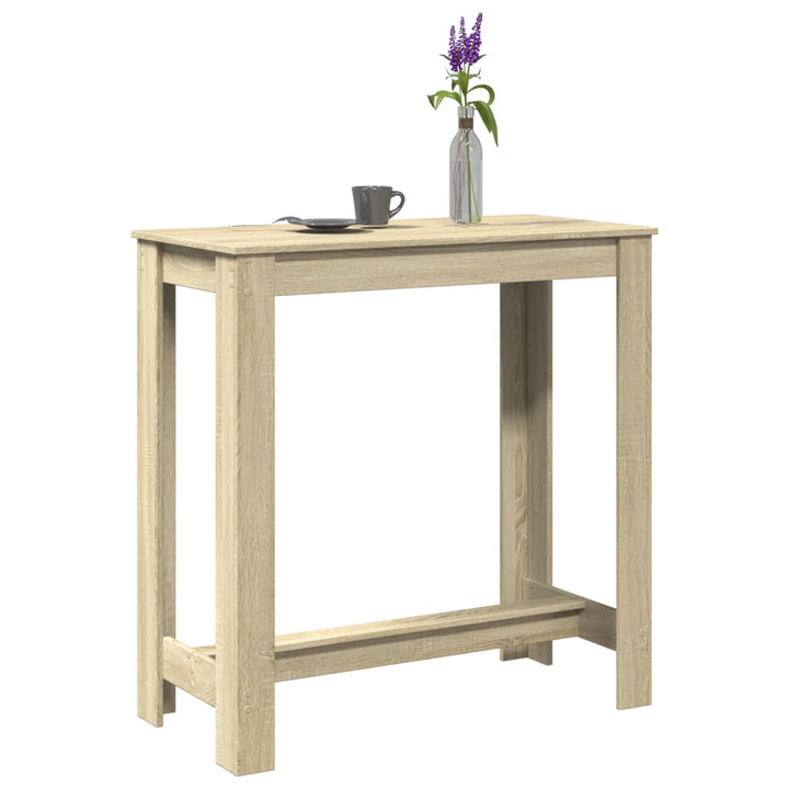 Barbord 102X50X103,5 Cm Konstruerat Trä
