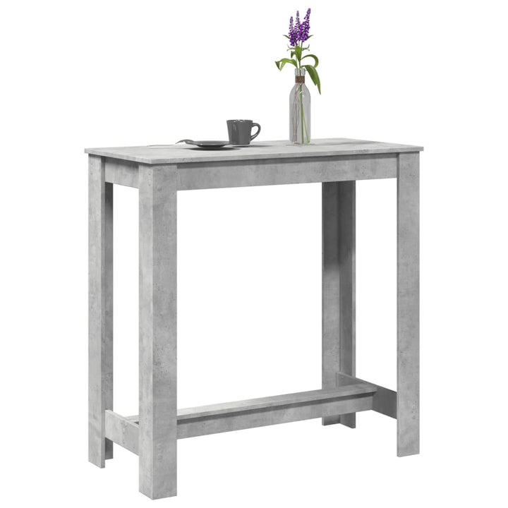 Barbord 102X50X103,5 Cm Konstruerat Trä