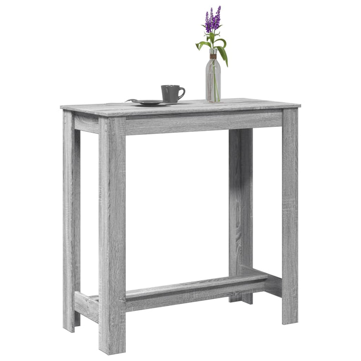 Barbord 102X50X103,5 Cm Konstruerat Trä
