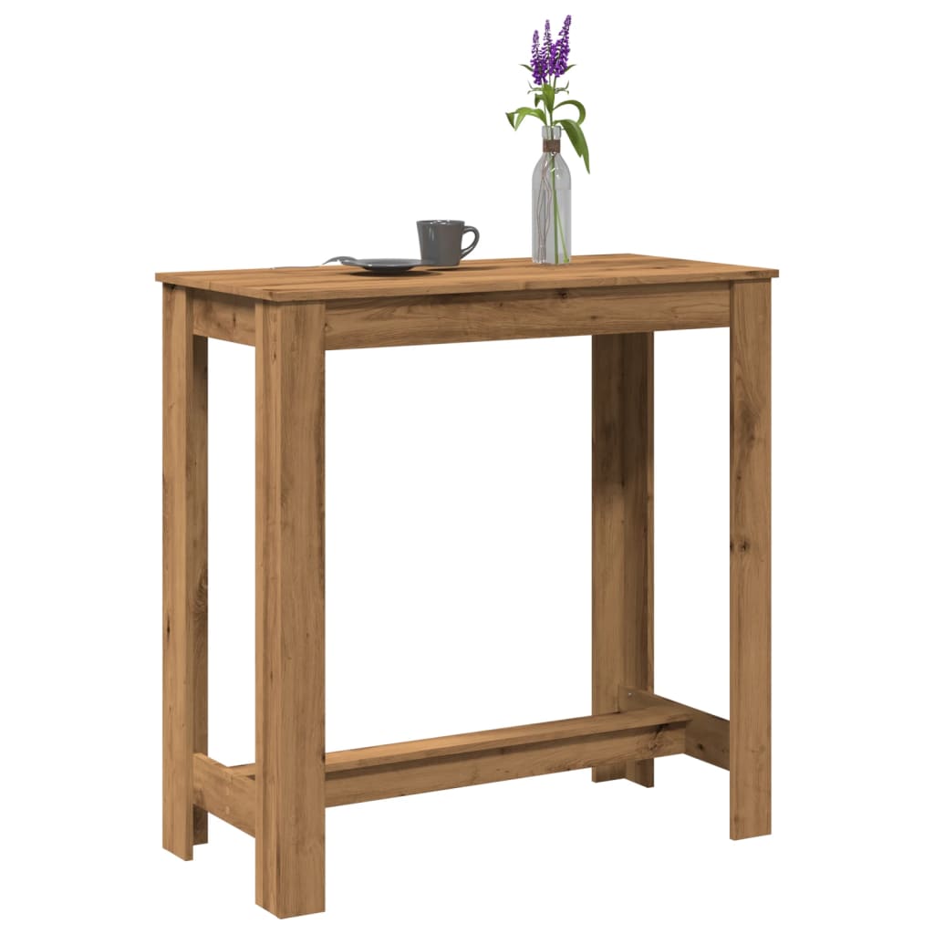 Barbord 102X50X103,5 Cm Konstruerat Trä