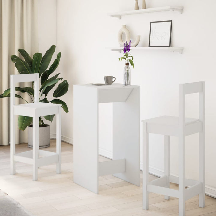 Barbord 51X50X103,5 Cm Konstruerat Trä