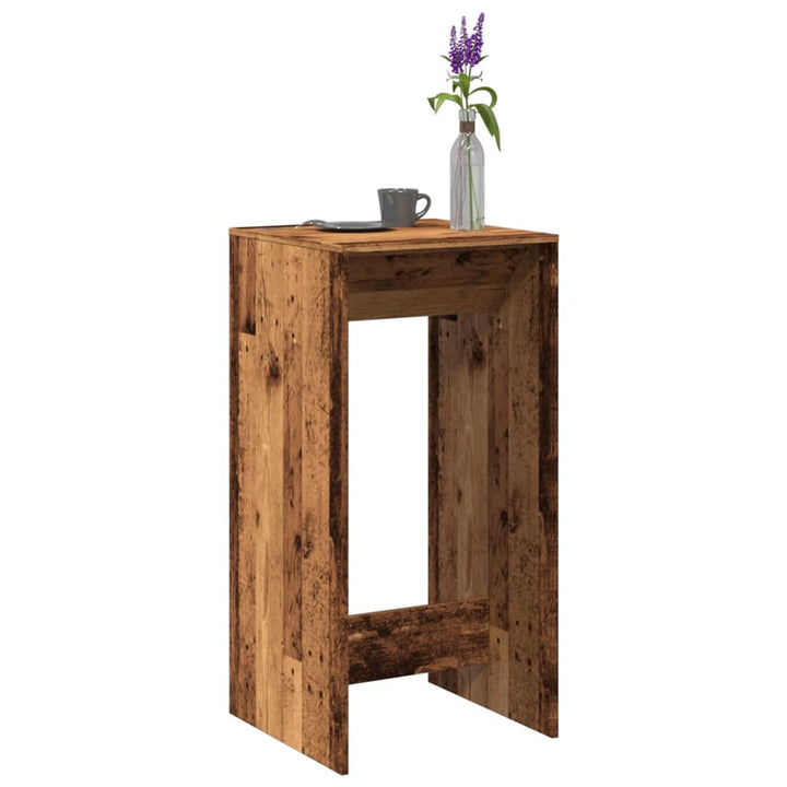 Barbord 51X50X103,5 Cm Konstruerat Trä