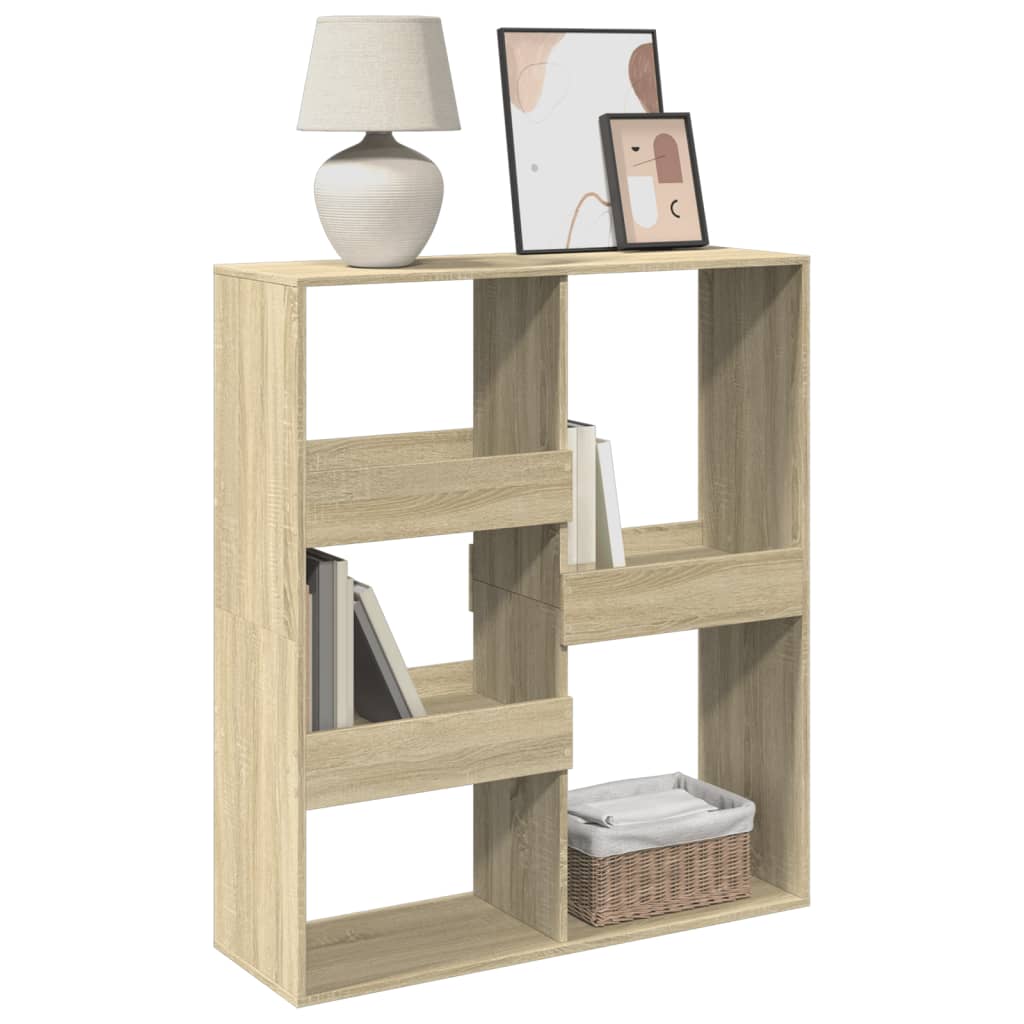 Bokhylla/Rumsavdelare Sonoma-Ek 100X33X