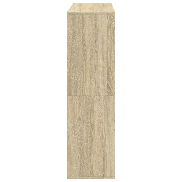 Bokhylla/Rumsavdelare Sonoma-Ek 100X33X