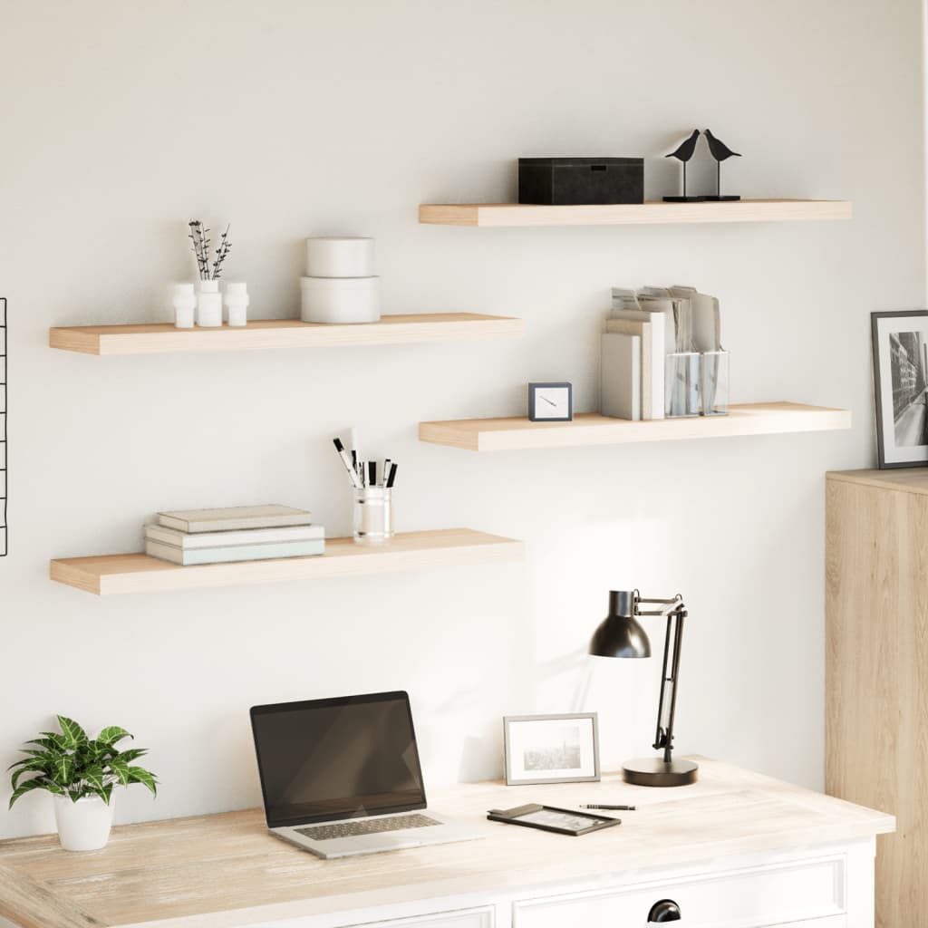 Svävande Hylla 90X23,5X4 Cm Konstruerat Trä