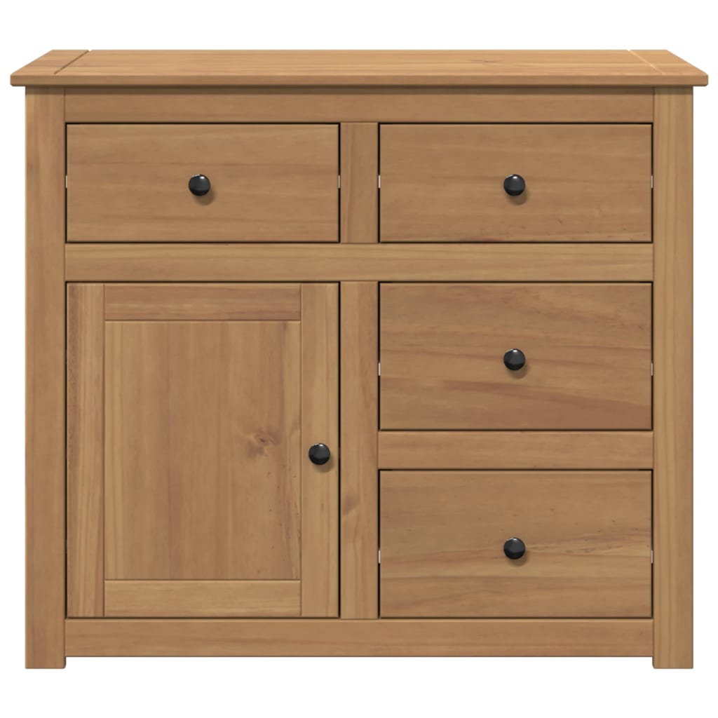 Skänk Med Lådor Panama 93X40X80 Cm Massiv Furu