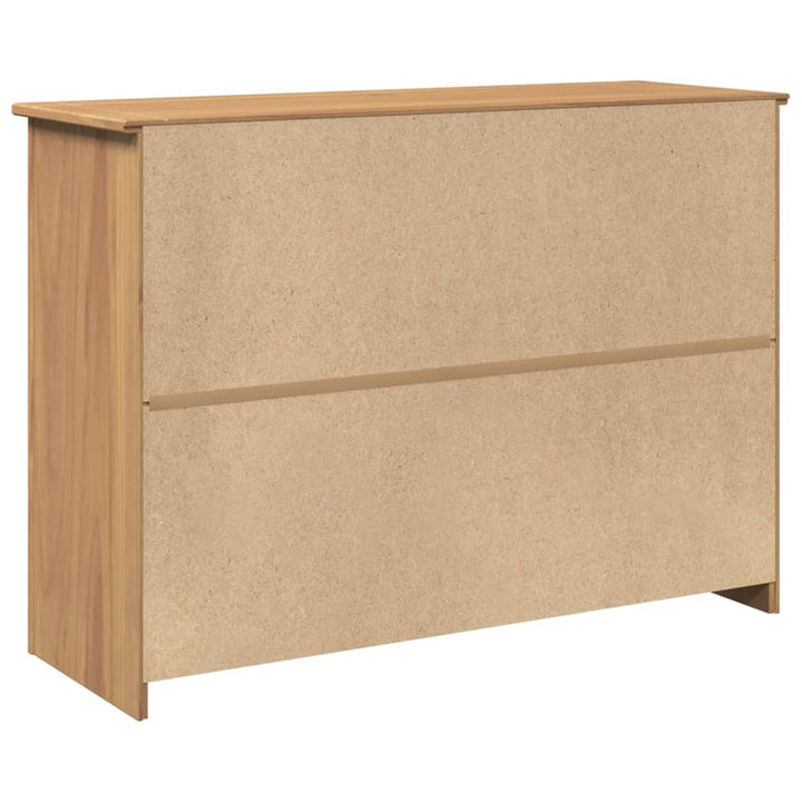 Skänk Med Lådor Panama 112X40X80 Cm Massiv Furu