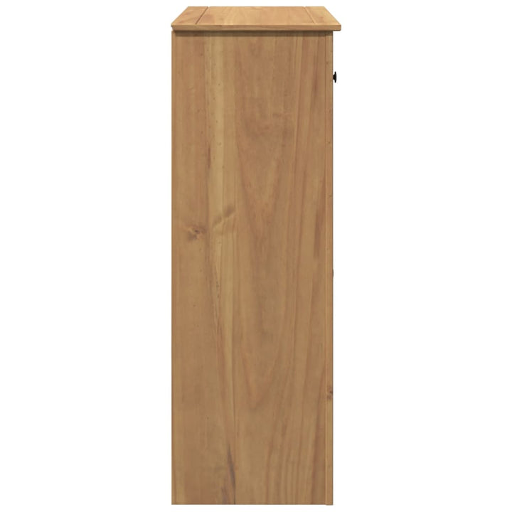 Skoskåp Panama 80X40X114 Cm Massiv Furu