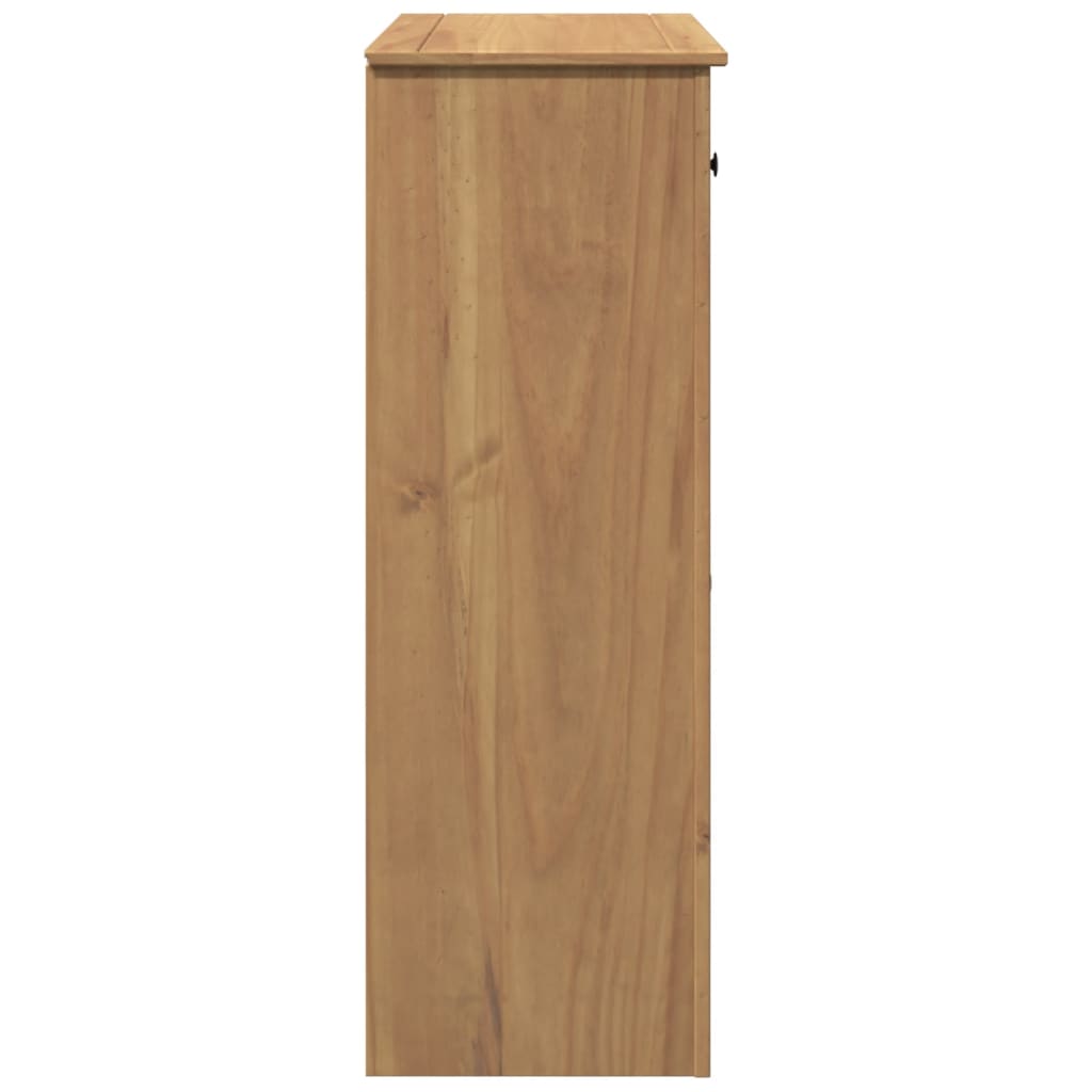 Skoskåp Panama 80X40X114 Cm Massiv Furu