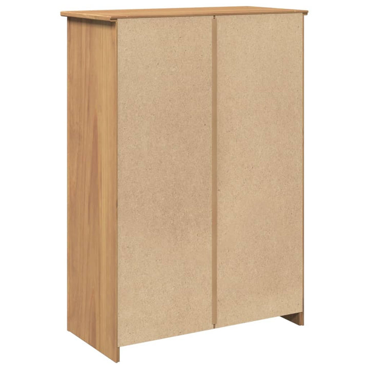Skoskåp Panama 80X40X114 Cm Massiv Furu