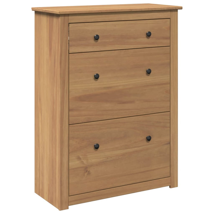 Skoskåp Panama 80X35X105 Cm Massiv Furu