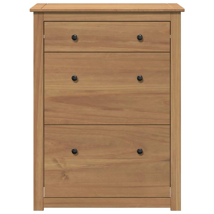 Skoskåp Panama 80X35X105 Cm Massiv Furu