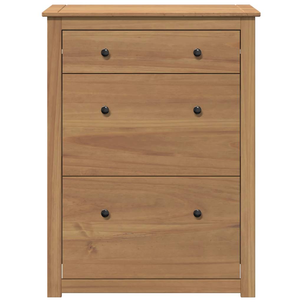 Skoskåp Panama 80X35X105 Cm Massiv Furu