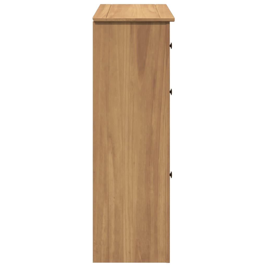 Skoskåp Panama 80X35X105 Cm Massiv Furu