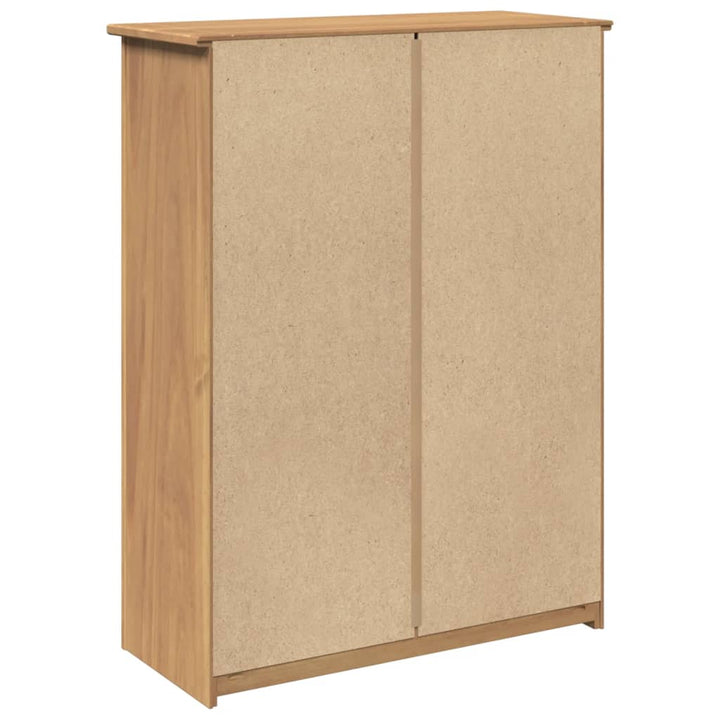 Skoskåp Panama 80X35X105 Cm Massiv Furu