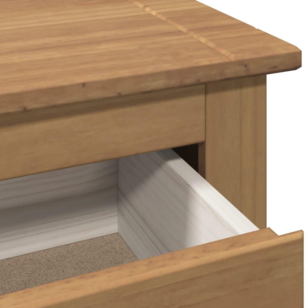 Skoskåp Panama 80X35X105 Cm Massiv Furu
