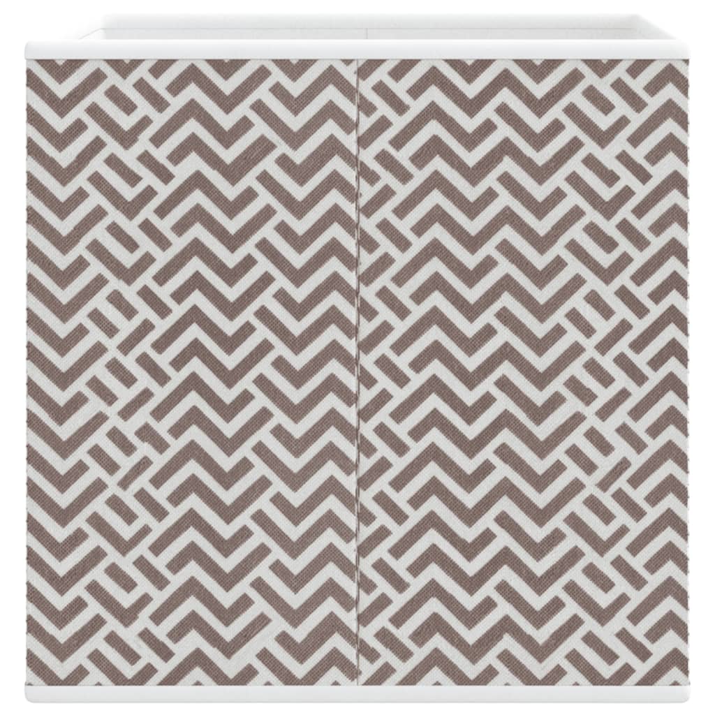 Vikbar Förvaringslådor 10 St 32X32X32 Cm Non-Woven Tyg