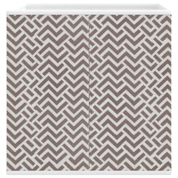 Vikbar Förvaringslådor 10 St 32X32X32 Cm Non-Woven Tyg
