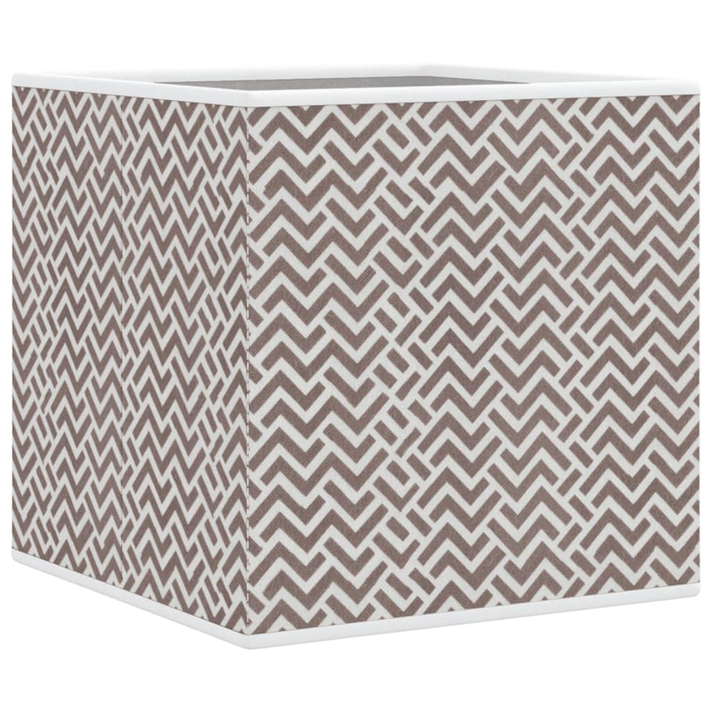 Vikbar Förvaringslådor 10 St 32X32X32 Cm Non-Woven Tyg
