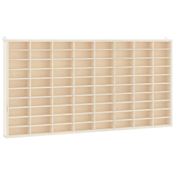 Trämonter För Samlarobjekt Med 80 Fack 80X4,5X40,5Cm