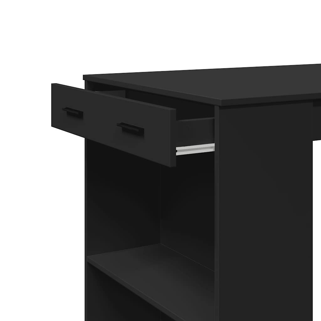 Barbord 102X70X103,5 Cm Konstruerat Trä