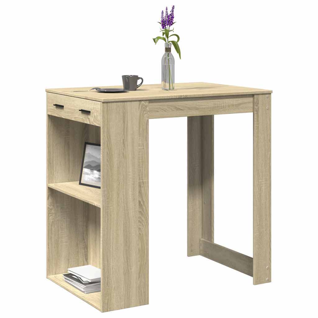 Barbord 102X70X103,5 Cm Konstruerat Trä