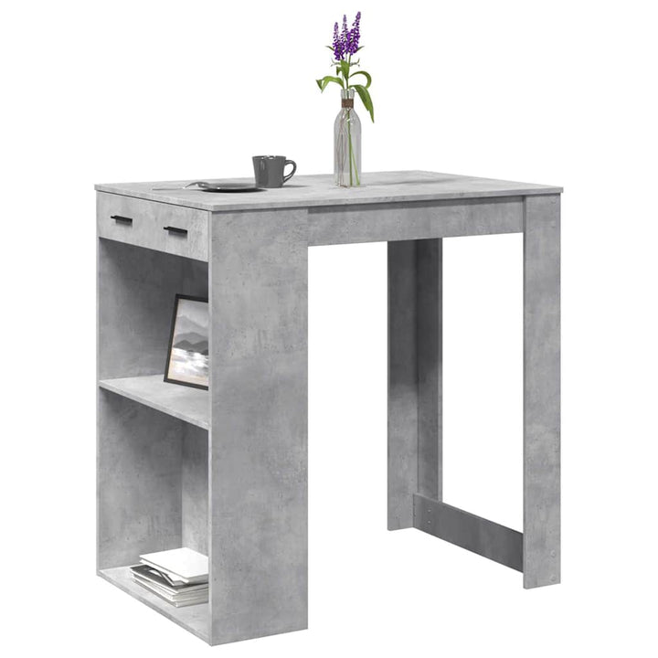 Barbord 102X70X103,5 Cm Konstruerat Trä
