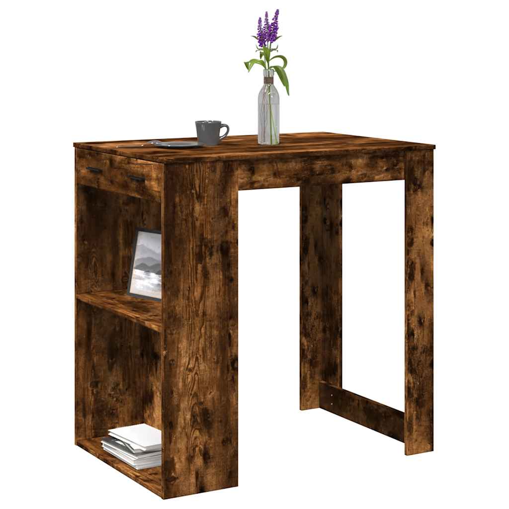 Barbord 102X70X103,5 Cm Konstruerat Trä