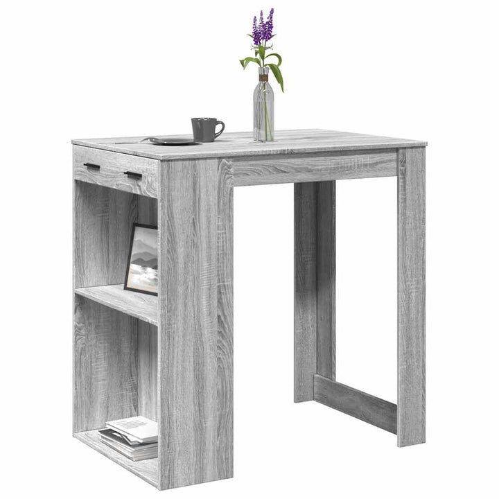Barbord 102X70X103,5 Cm Konstruerat Trä