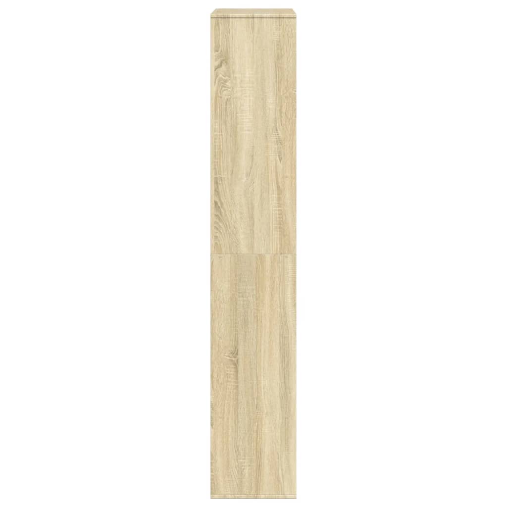 Bokhylla Sonoma-Ek 100X33X187,5 Cm Konstruerat Trä