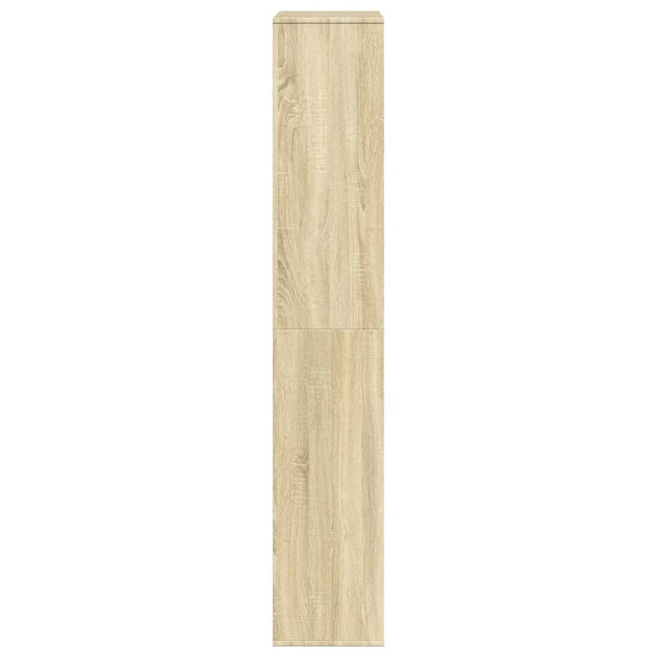 Bokhylla Sonoma-Ek 100X33X187,5 Cm Konstruerat Trä
