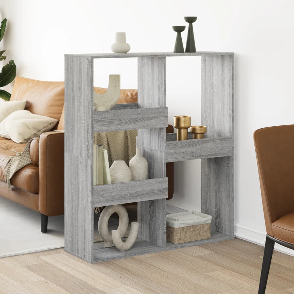 Rumsavdelare Sonoma-Ek 100X33X Konstruerat Trä