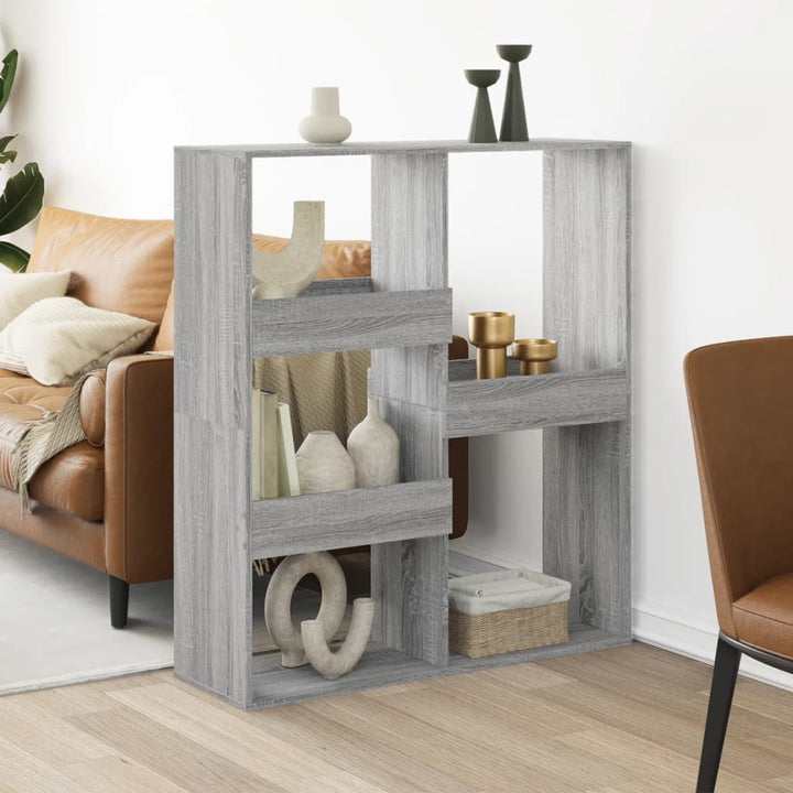 Rumsavdelare Sonoma-Ek 100X33X Konstruerat Trä
