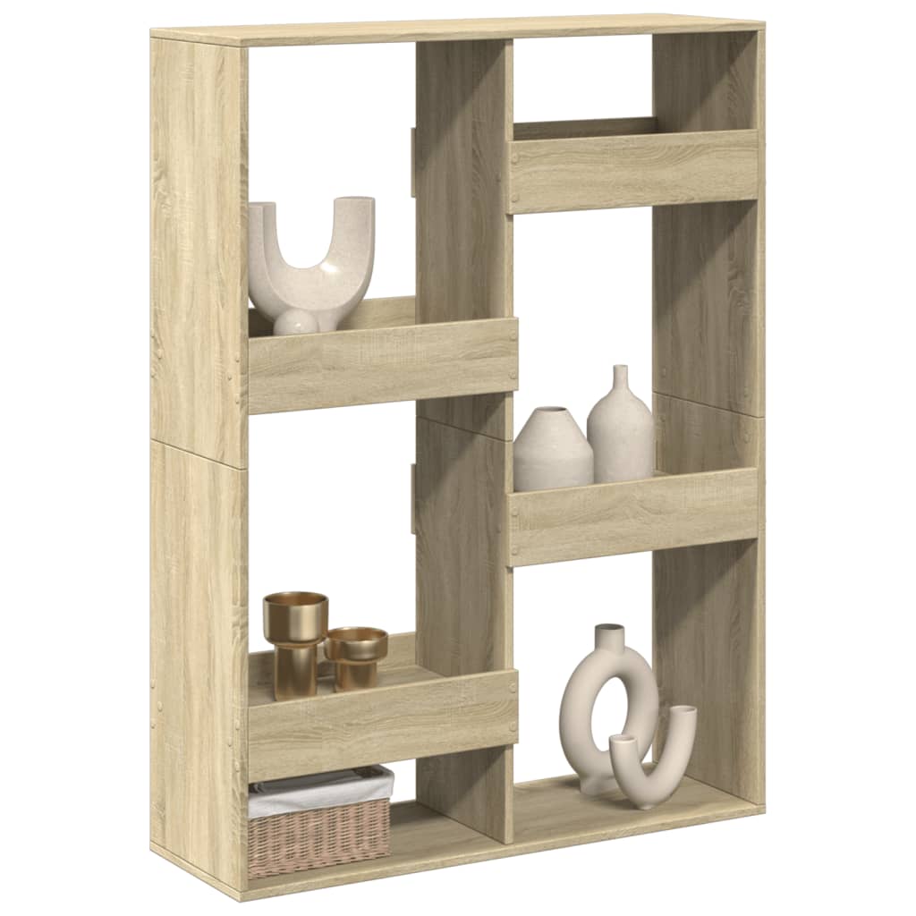 Rumsavdelare Sonoma-Ek 100X33X Konstruerat Trä