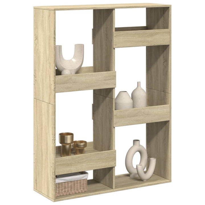 Rumsavdelare Sonoma-Ek 100X33X Konstruerat Trä