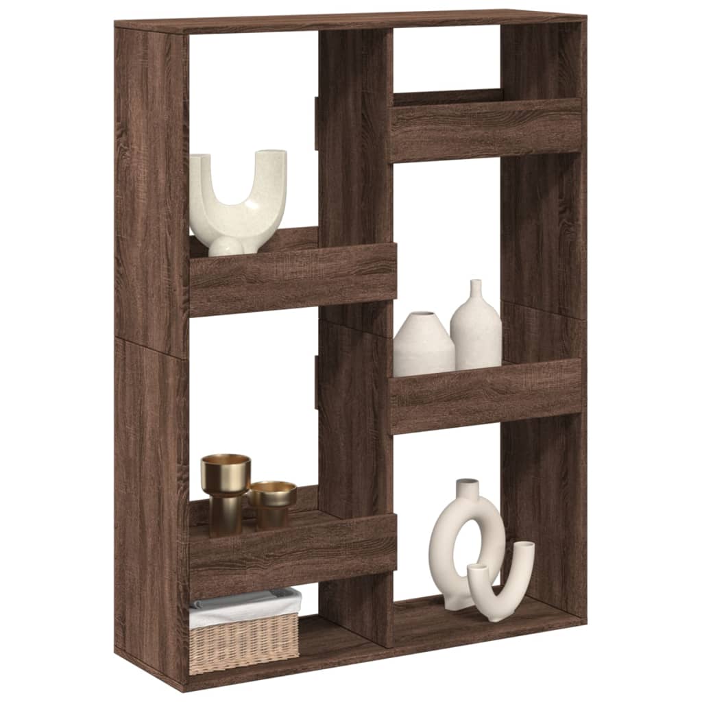 Rumsavdelare Sonoma-Ek 100X33X Konstruerat Trä