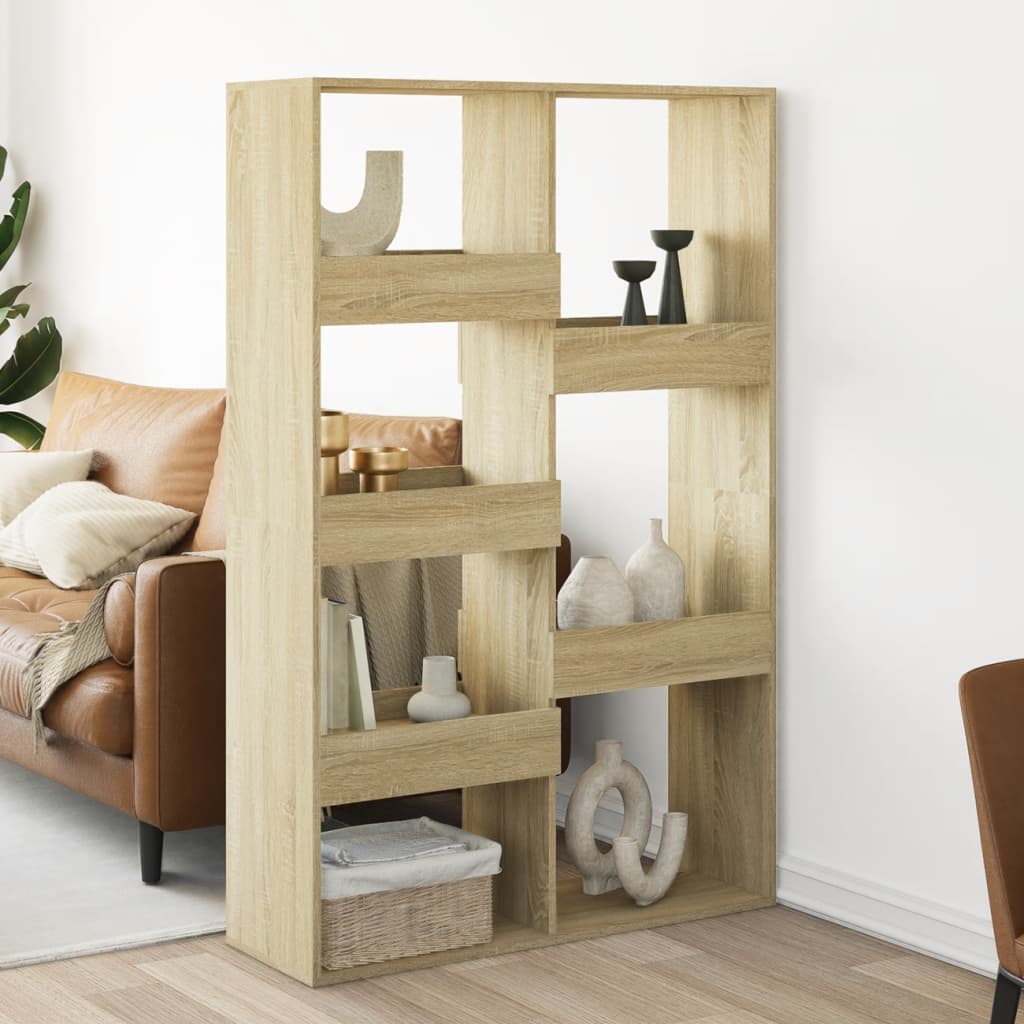 Rumsavdelare Sonoma-Ek 100X33X Konstruerat Trä