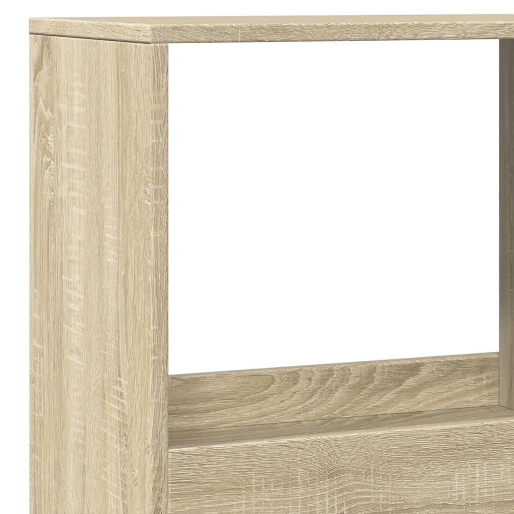 Rumsavdelare Sonoma-Ek 100X33X Konstruerat Trä