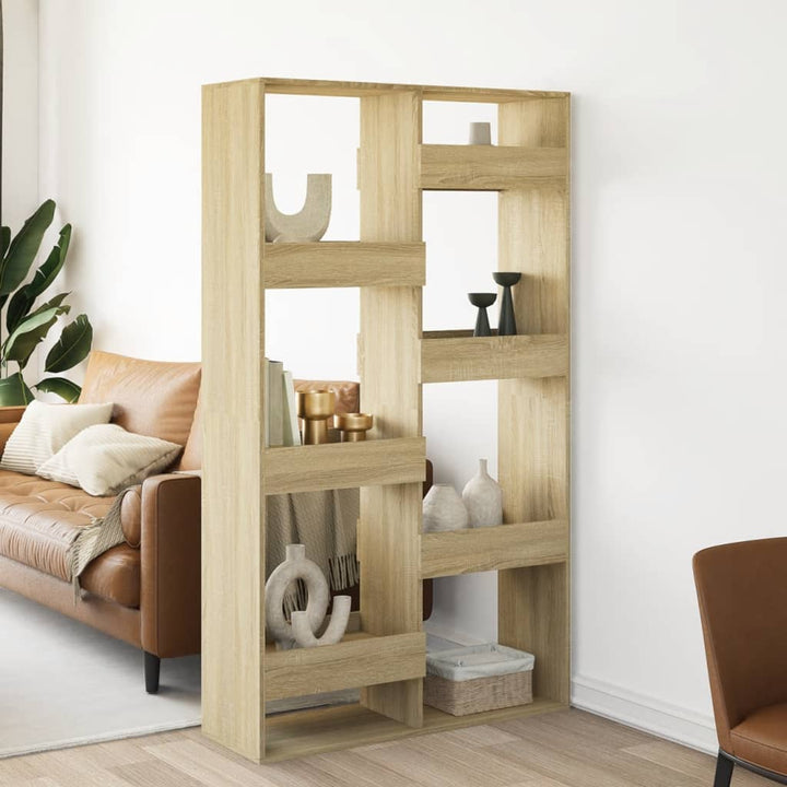 Rumsavdelare Sonoma-Ek 100X33X Konstruerat Trä