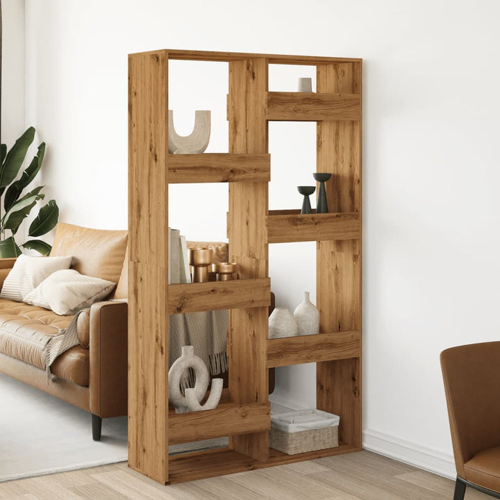 Rumsavdelare Sonoma-Ek 100X33X Konstruerat Trä